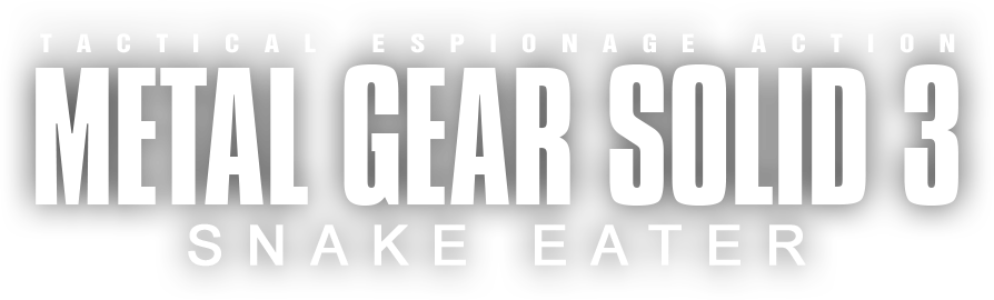 Metal Gear Solid 3 Snake Eater Logo PNG Photos