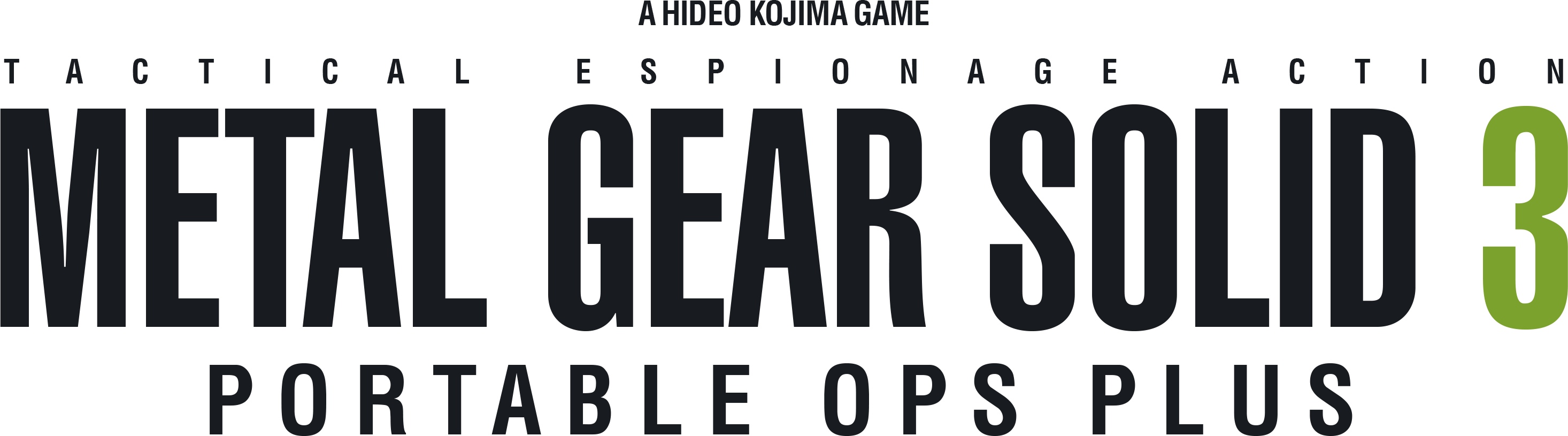 Metal Gear Solid Logo PNG Images HD