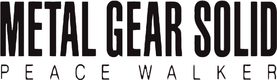 Metal Gear Solid Logo PNG Photo Image