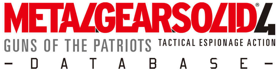 Metal Gear Solid Logo Transparent Images