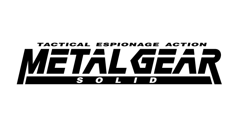 Metal Gear Solid Logo Transparent PNG