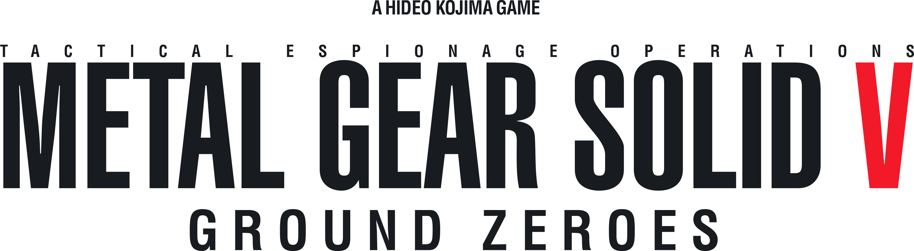 Metal Gear Solid V The Phantom Pain Logo Background PNG
