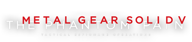 Metal Gear Solid V The Phantom Pain Logo Transparent PNG