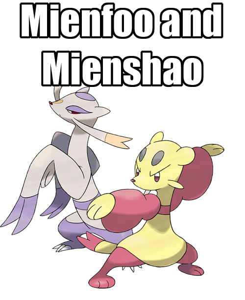 Mienfoo Pokemon Transparent PNG