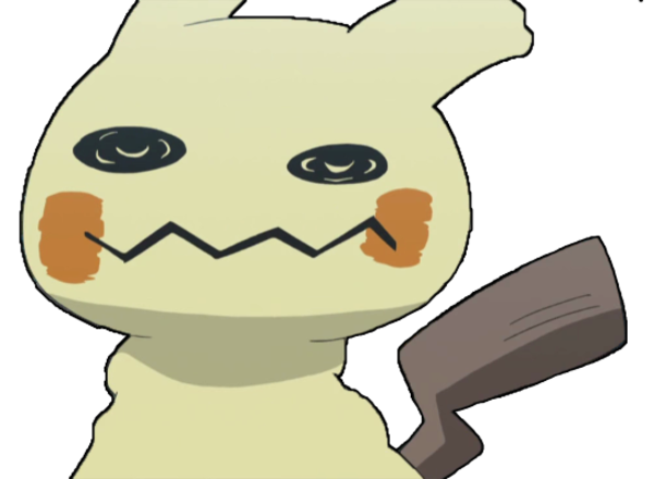 Mimikyu Pokemon PNG Free File Download