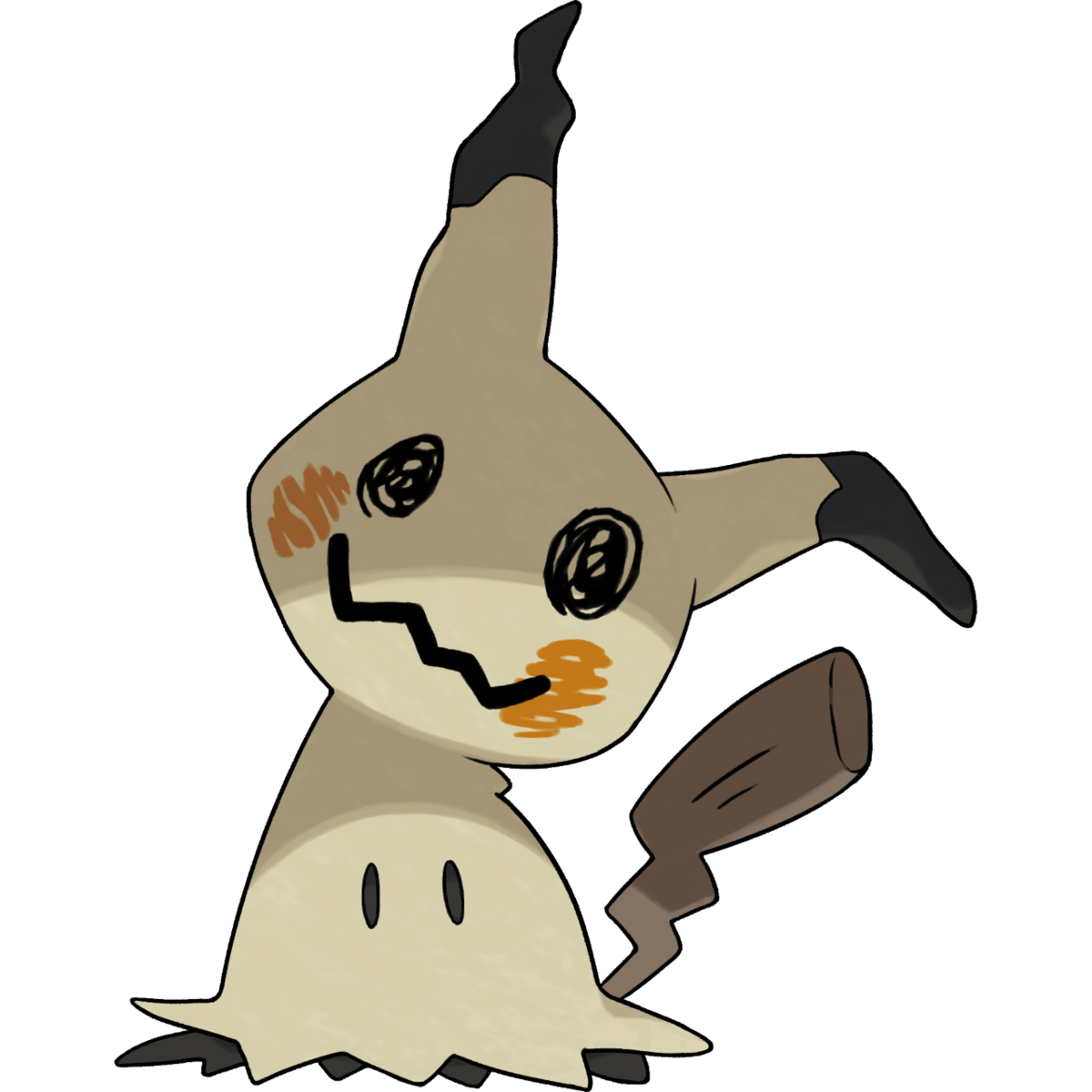 Mimikyu Pokemon PNG Photo Image