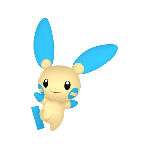 Minun Pokemon PNG Clipart Background
