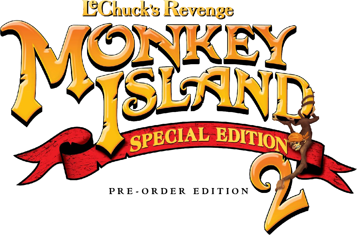 Monkey Island 2 LeChuck’s Revenge Logo PNG Images HD