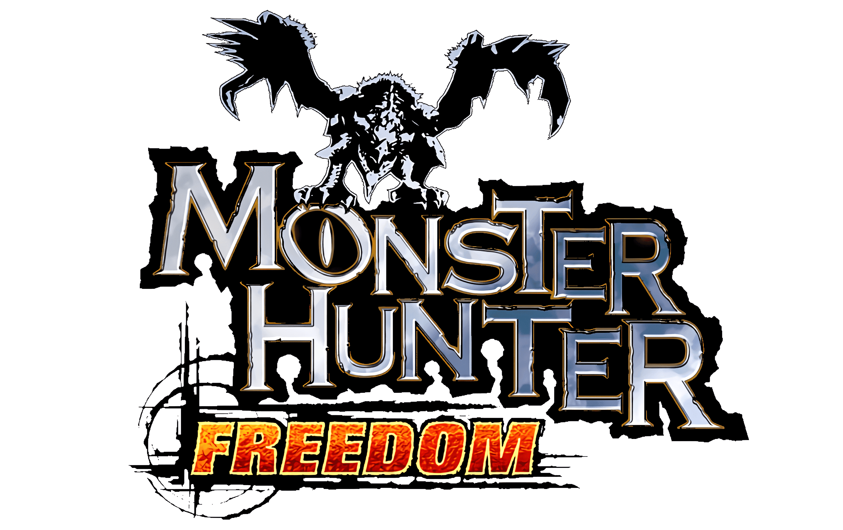 Monster Hunter World Logo Background PNG