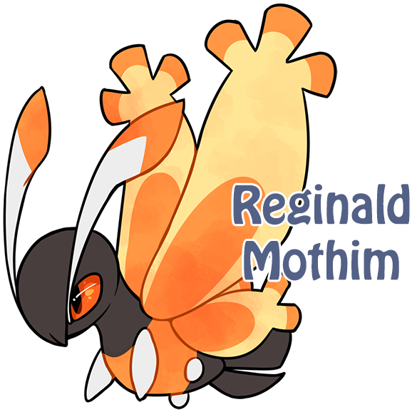 Mothim Pokemon PNG Pic Background