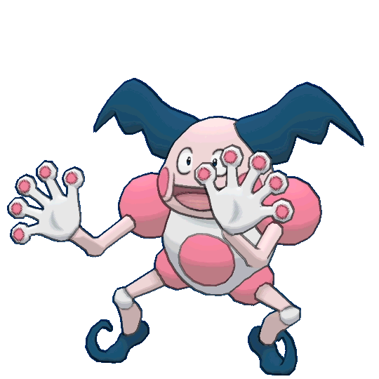 Mr. Mime Pokemon PNG Background
