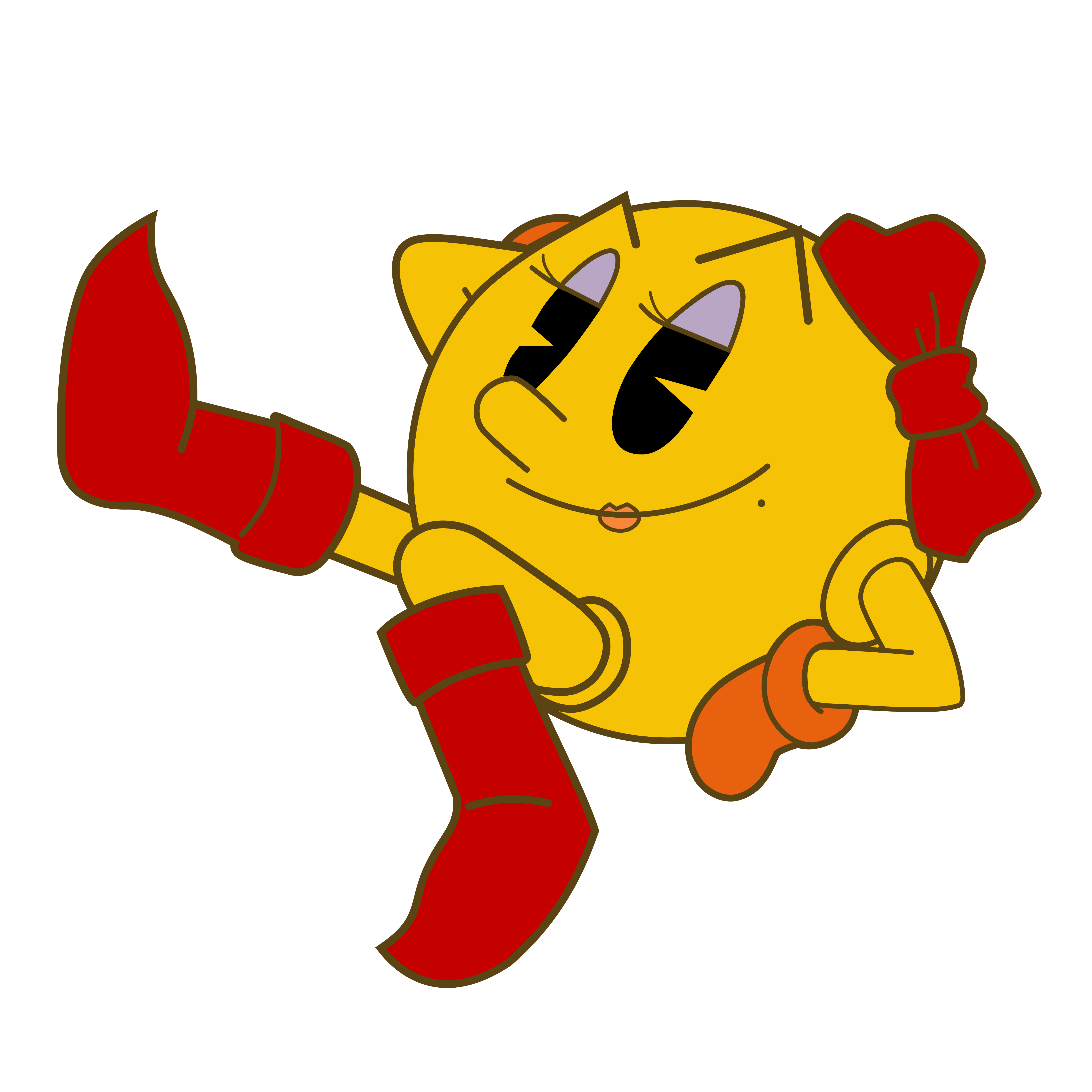 Ms. Pac-Man Download Free PNG Clip Art