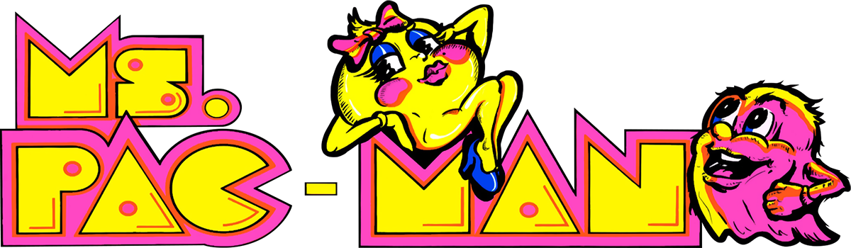 Ms. Pac-Man Logo Free PNG