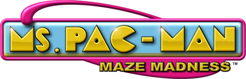 Ms. Pac-Man Logo No Background