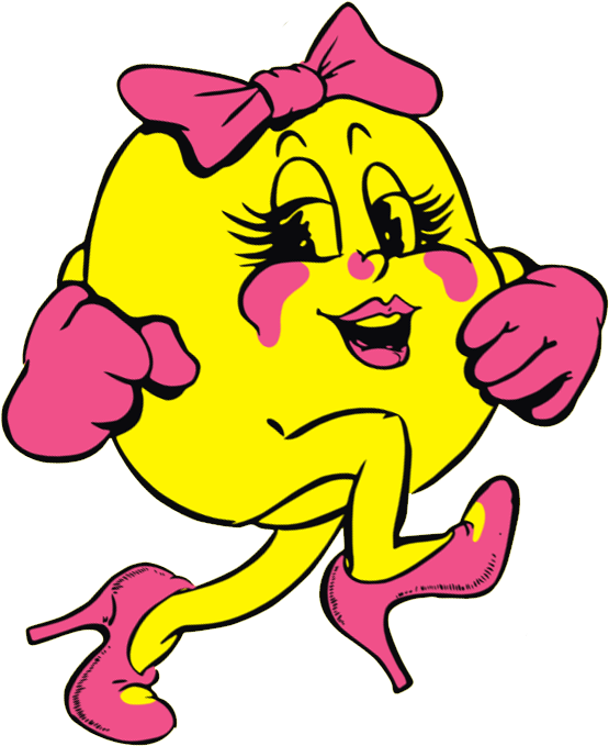 Ms. Pac-Man PNG Free File Download