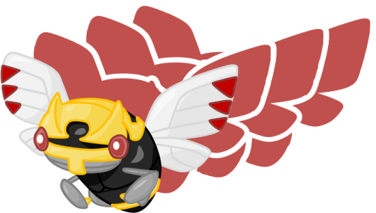 Ninjask Pokemon PNG Background