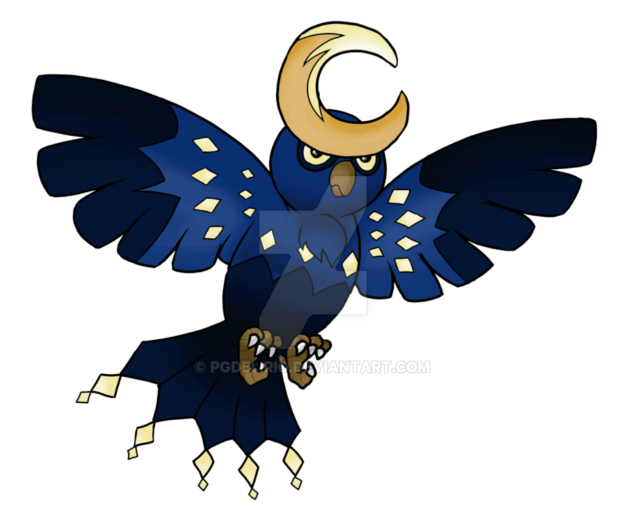 Noctowl Pokemon PNG Pic Background