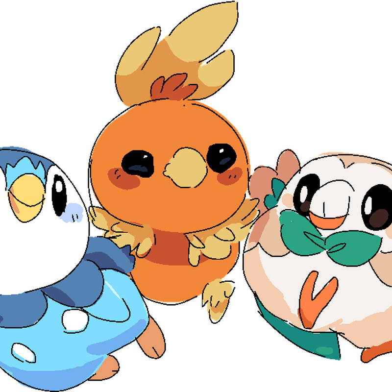Piplup Pokemon Background PNG Image