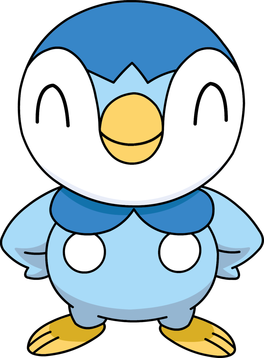 Piplup Pokemon Free PNG Clip Art
