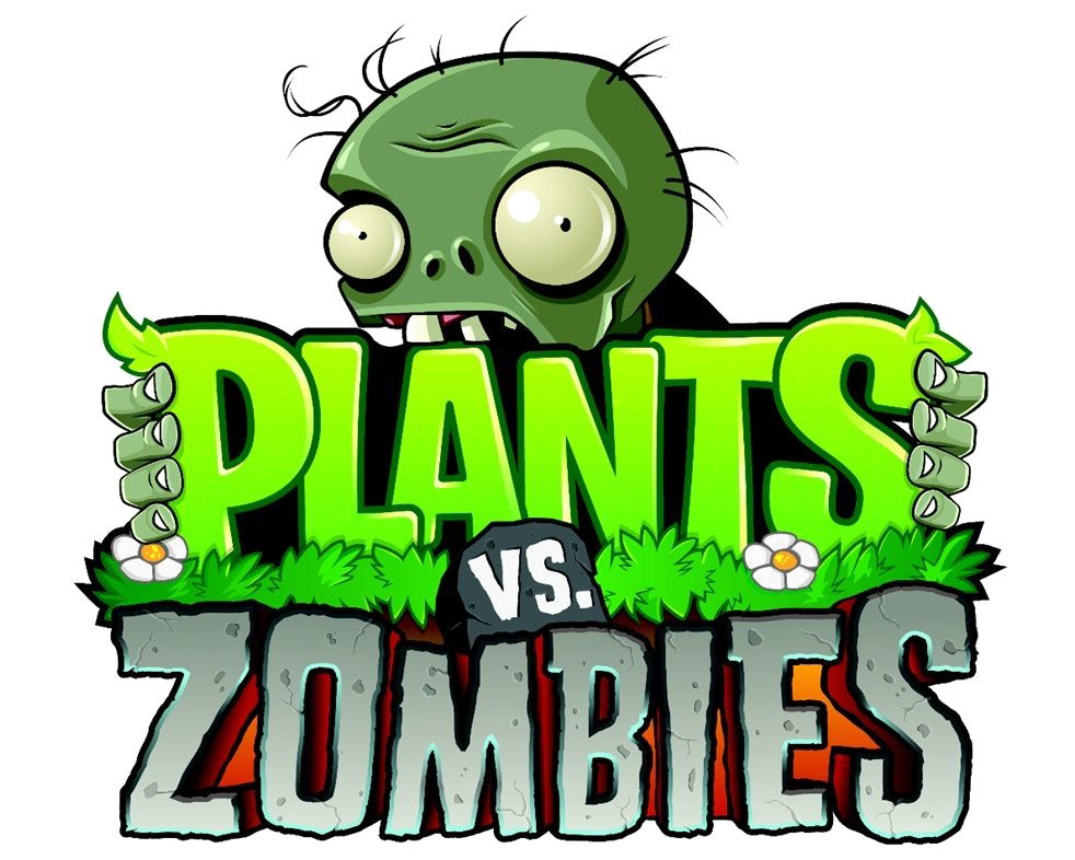 Plants Vs Zombies Logo Background PNG Image