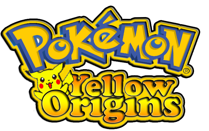 Pokémon Yellow Logo Background PNG Image