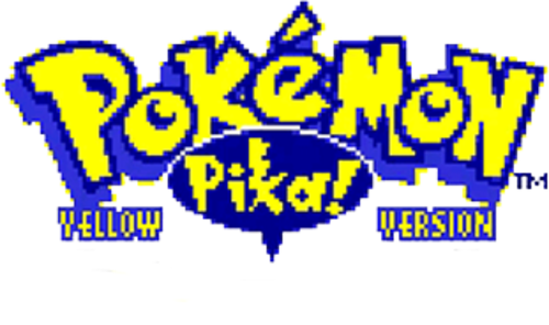 Pokémon Yellow Logo PNG HD Photos
