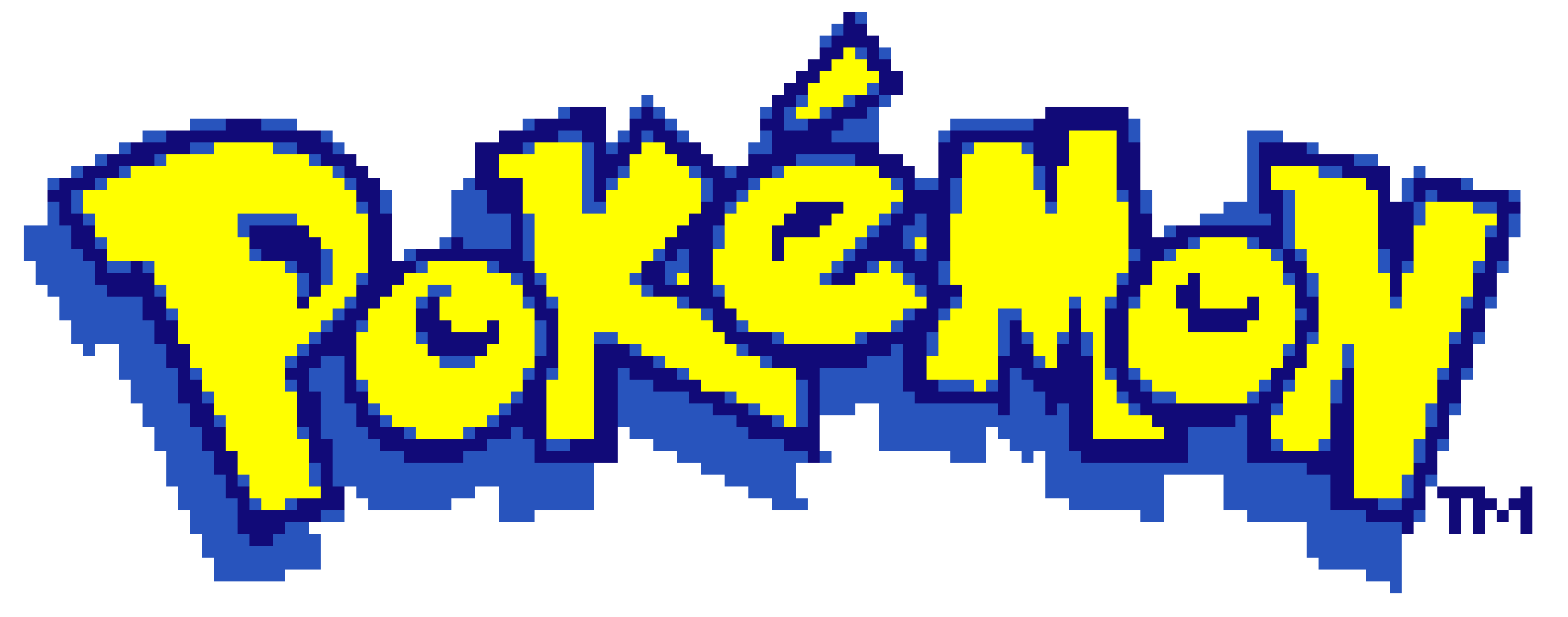 Pokémon Yellow Logo PNG Pic Background