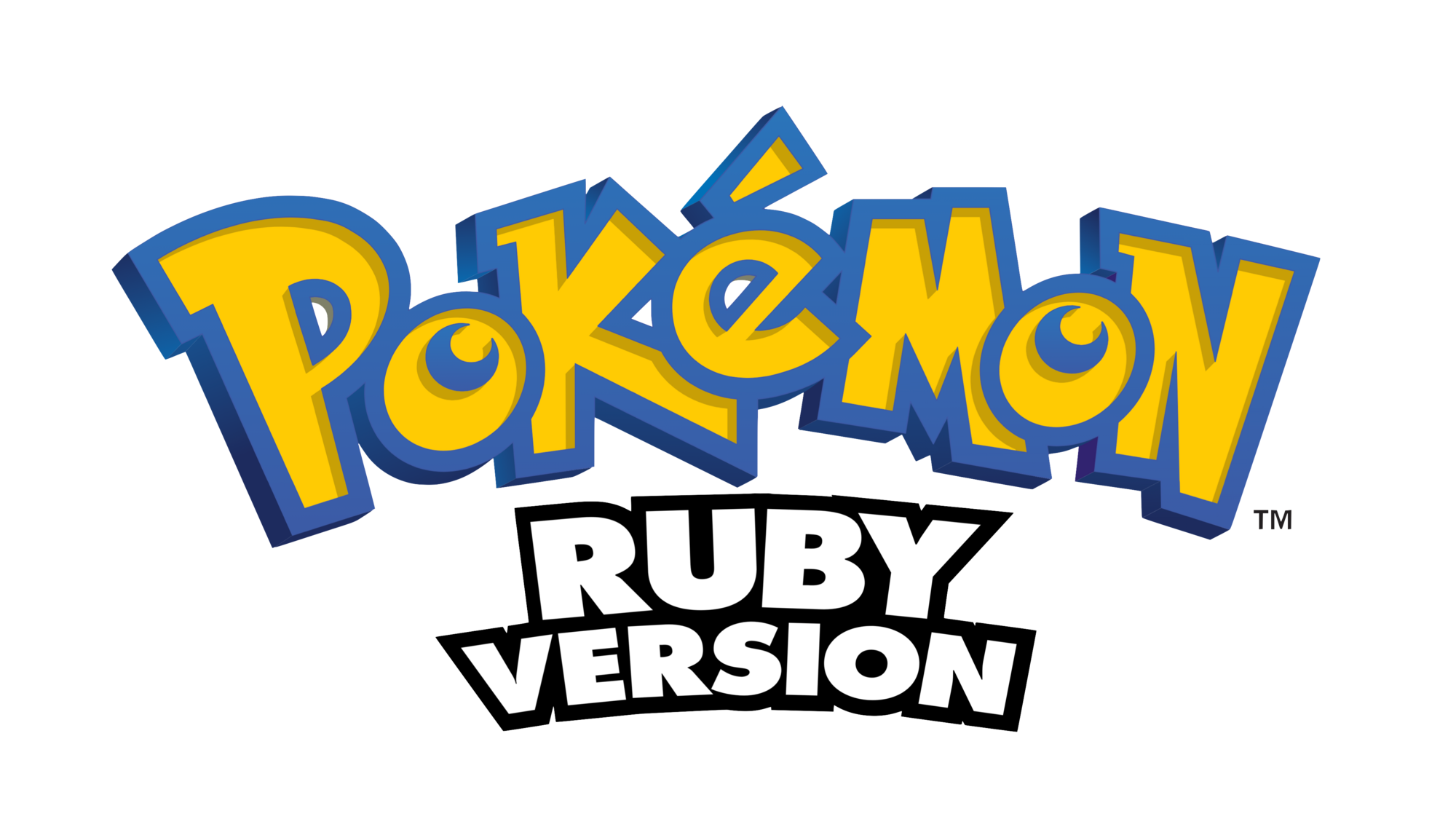 Pokémon Yellow Logo Transparent File