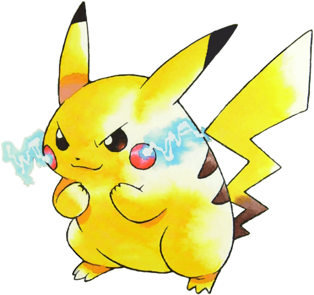 Pokémon Yellow PNG HD Free File Download