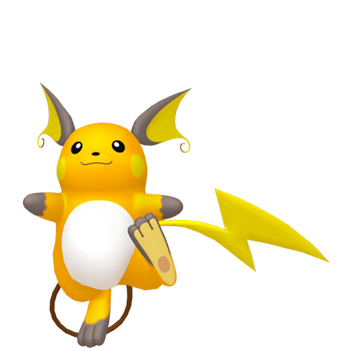 Raichu Pokemon Free PNG Clip Art