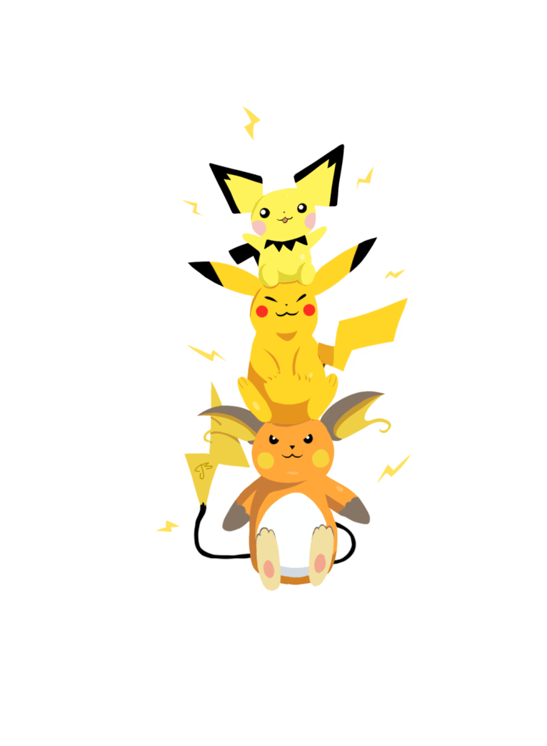 Raichu Pokemon No Background Clip Art