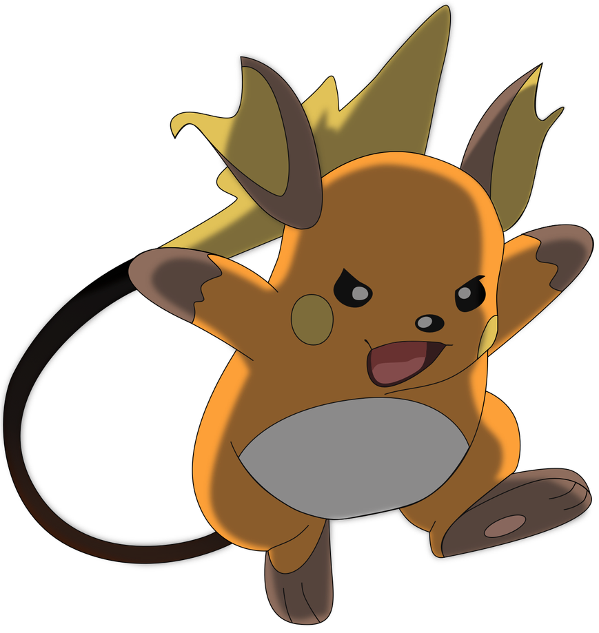 Raichu Pokemon PNG HD Free File Download