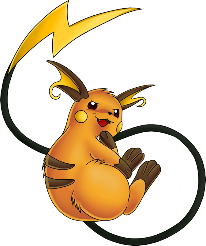 Raichu Pokemon PNG Pic Background