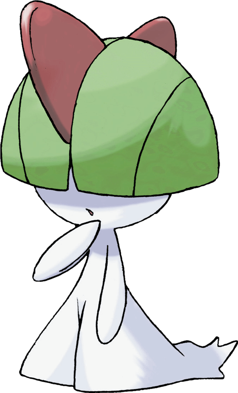 Ralts Pokemon Background PNG Image