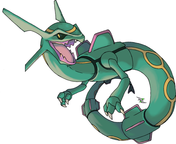 Rayquaza Pokemon PNG Pic Background