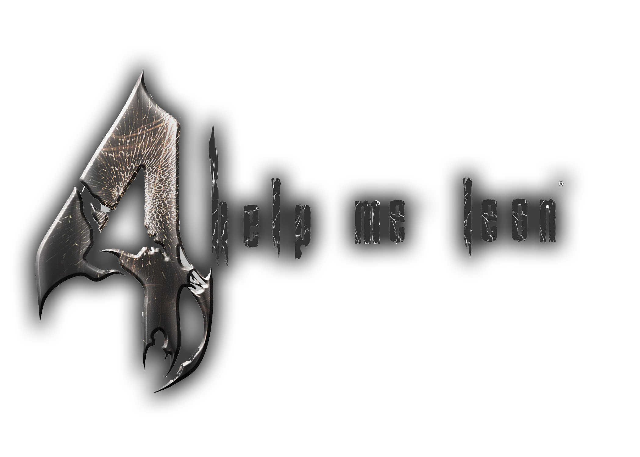 Resident Evil 4 Logo Background PNG
