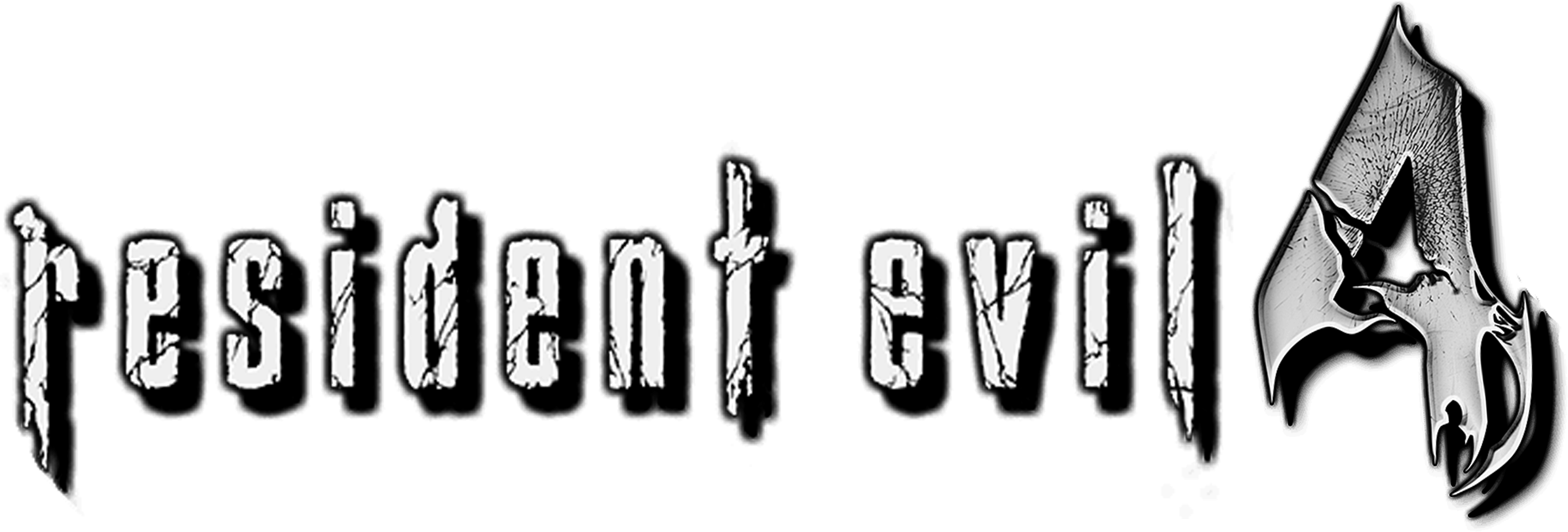 Resident Evil 4 Logo PNG Images HD