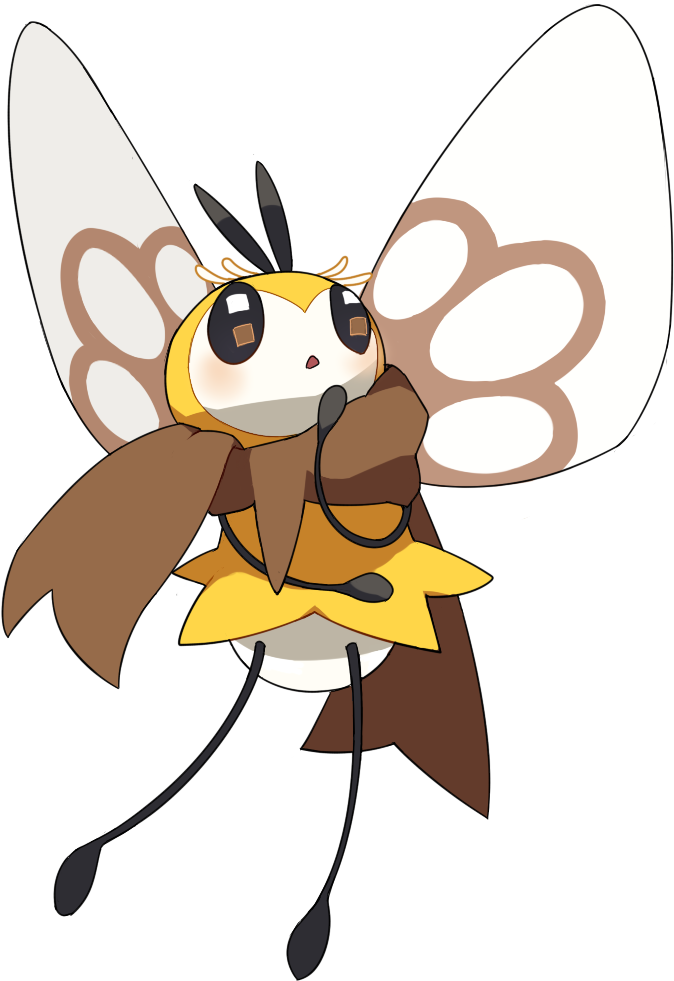 Ribombee Pokemon PNG Pic Clip Art Background