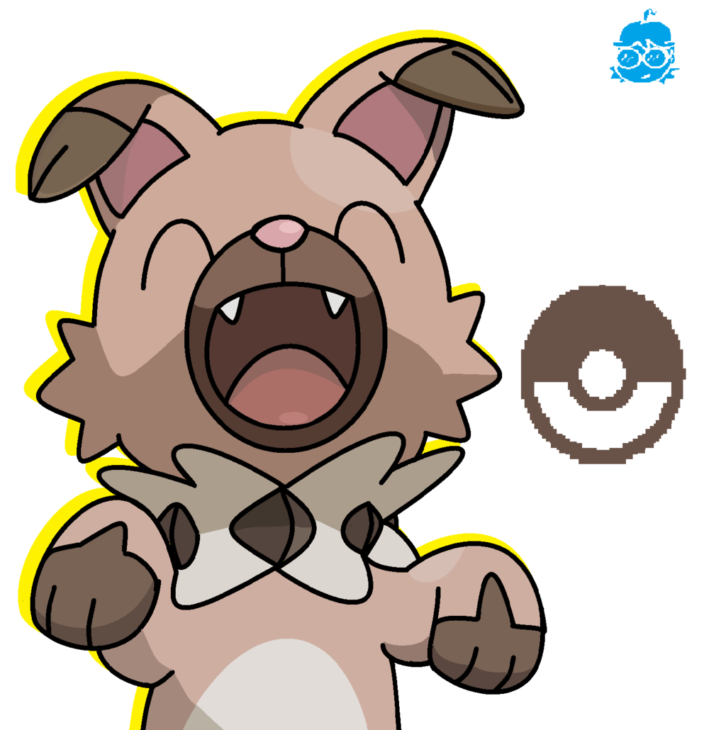 Rockruff Pokemon Transparent Clip Art PNG