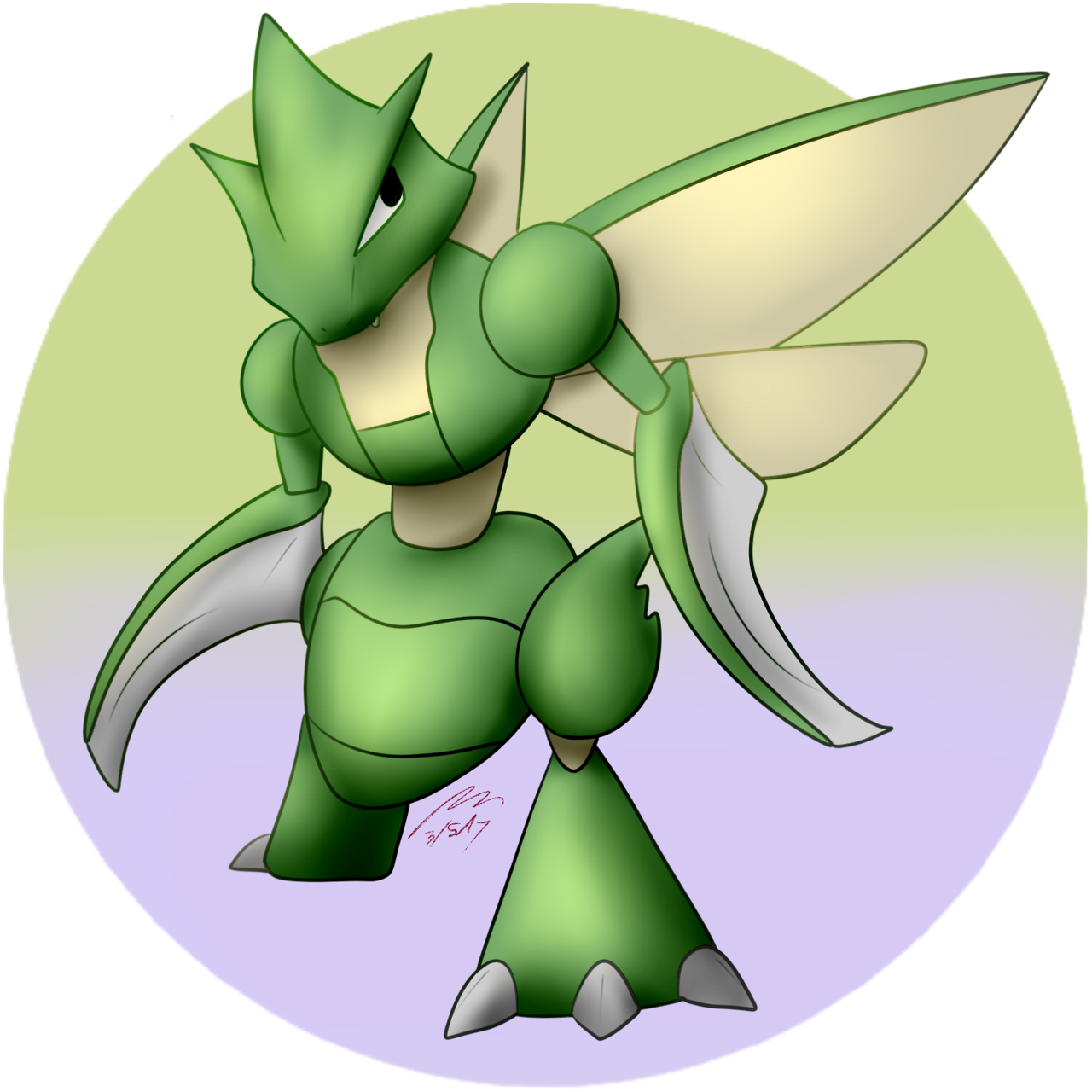 Scyther Pokemon PNG HD Quality