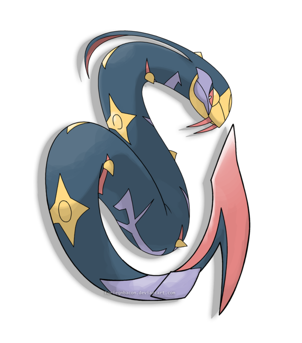 Seviper Pokemon Background PNG Image
