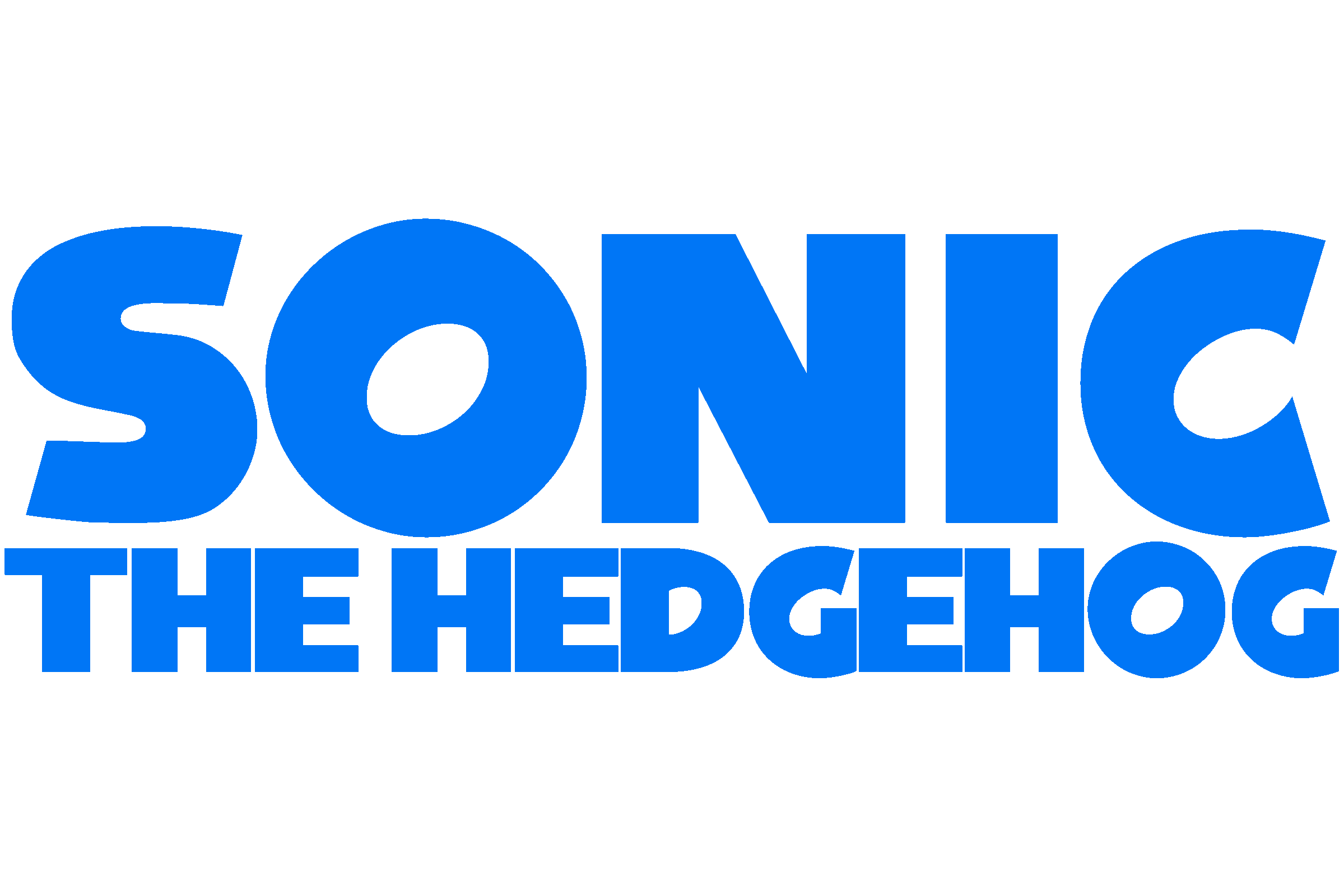 Sonic The Hedgehog Logo PNG Pic Background
