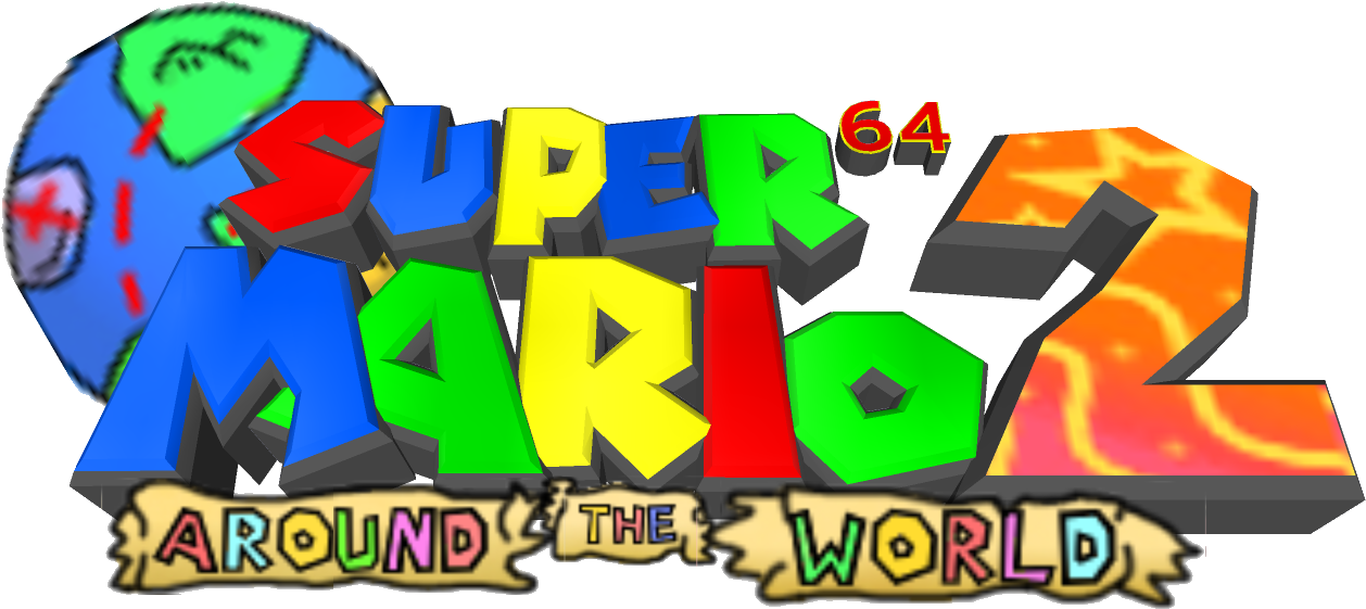 Super Mario 64 Logo PNG Photo Image