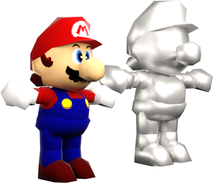 Super Mario 64 Transparent PNG