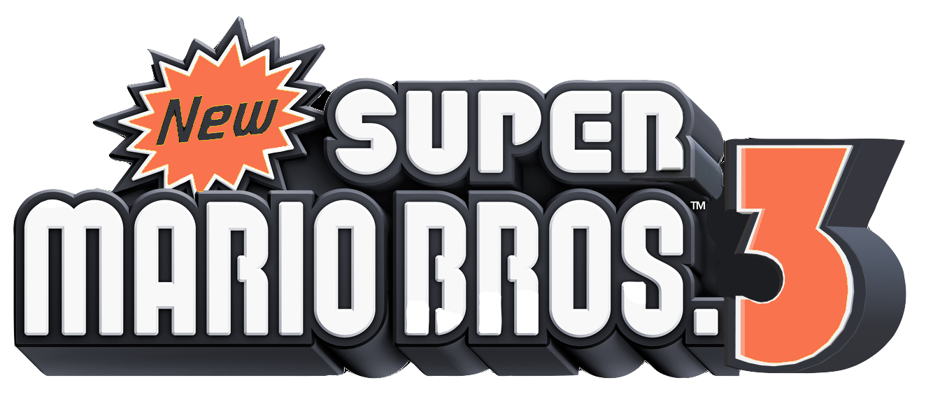 Super Mario Bros 3 Logo PNG HD Images