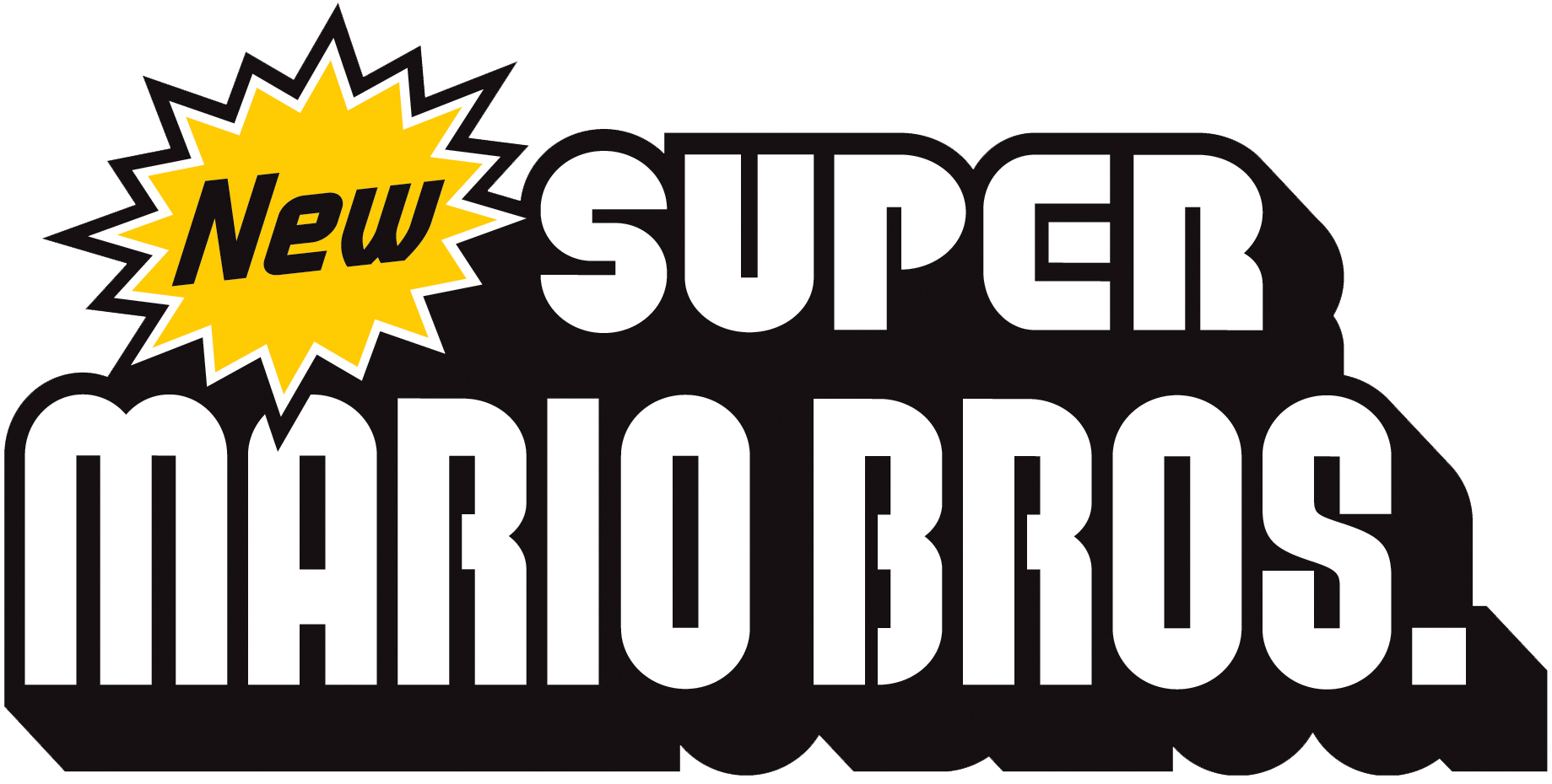 Super Mario Bros. Logo Transparent File