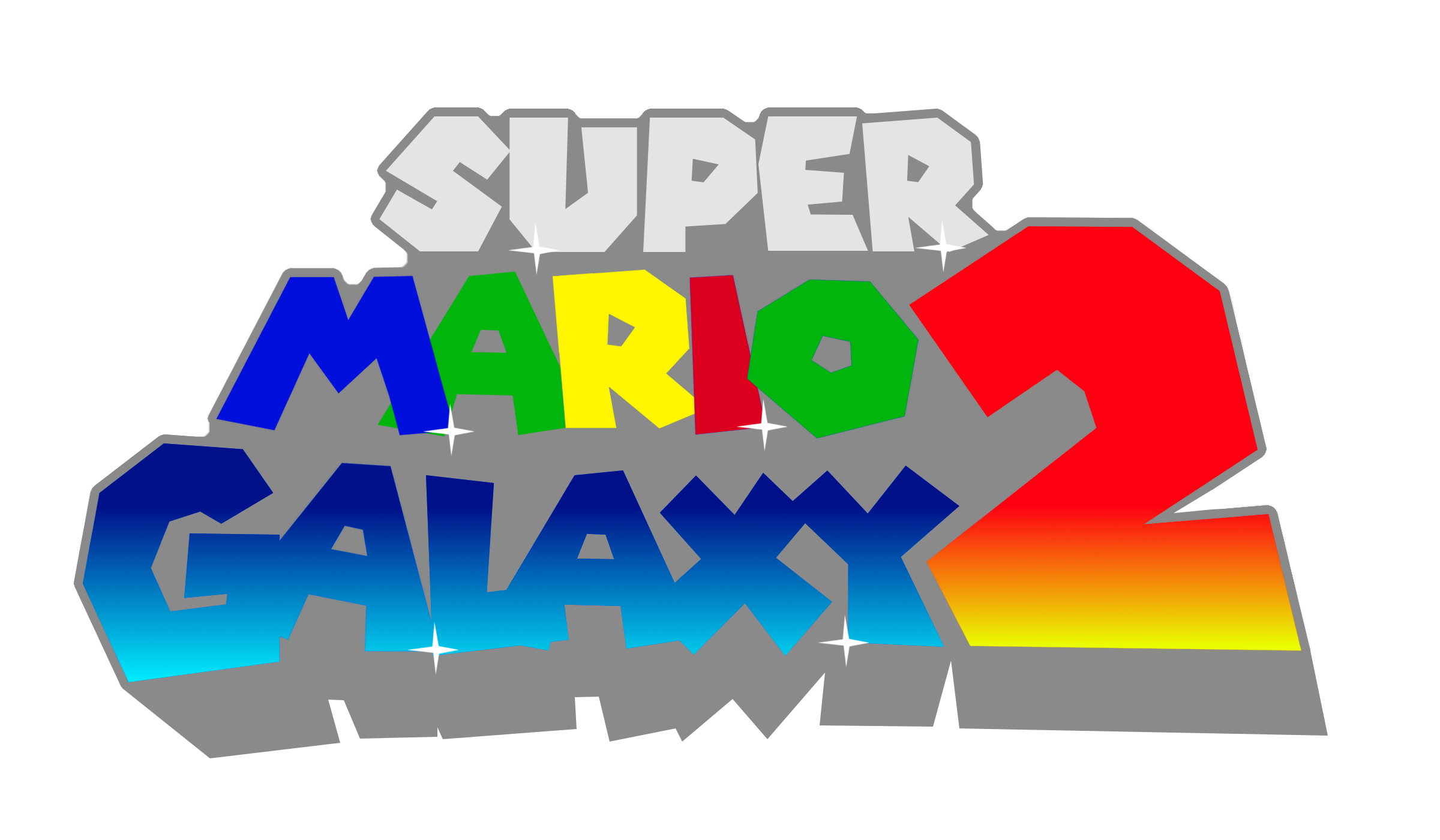 Super Mario Galaxy Logo PNG HD Images