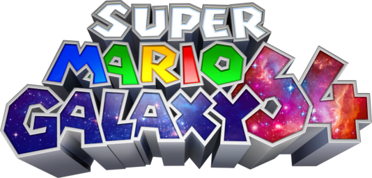 Super Mario Galaxy Logo PNG HD Photos