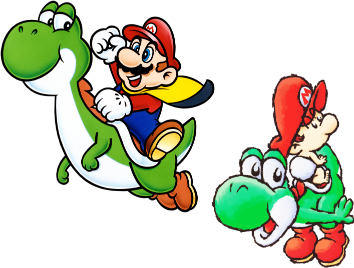 Super Mario World 2 Yoshi's Island PNG Images Transparent Background | PNG  Play