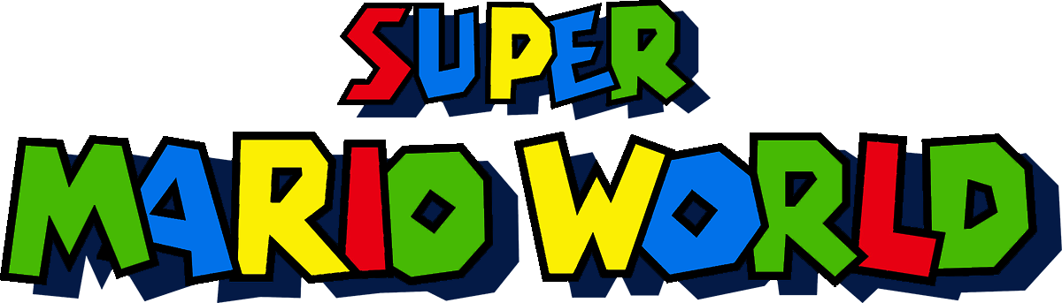Super Mario World Logo PNG HD Photos